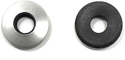 (100) #8 × 1/2 OD غسالة من الفولاذ المقاوم للصدأ EPDM مطاط نيوبرين مدعوم (سقف) in Kuwait