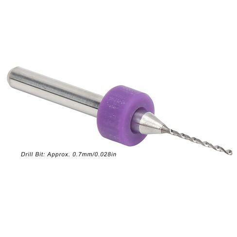 لقم تنظيف فوهة كربيد التنجستن 0.7 مم مثقاب صغير عالي الدقة حاد ومتين ملحقات طابعة ثلاثية الأبعاد لثنائي الفينيل متعدد الكلور CNC SMT قالب معالجة المعادن البلاستيكية مجموعة 10 قطع in Kuwait