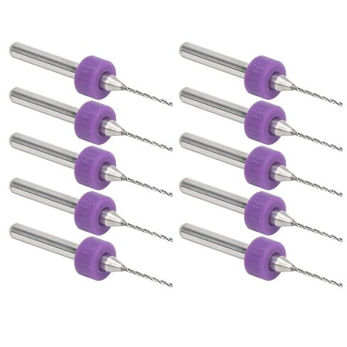 لقم تنظيف فوهة كربيد التنجستن 0.7 مم مثقاب صغير عالي الدقة حاد ومتين ملحقات طابعة ثلاثية الأبعاد لثنائي الفينيل متعدد الكلور CNC SMT قالب معالجة المعادن البلاستيكية مجموعة 10 قطع in Kuwait