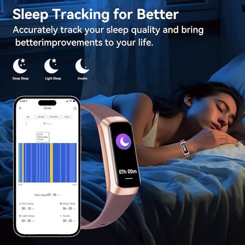 Fitness Tracker Smart Watch for Men Women, Heart Rate Blood Oxygen Sleep Monitor, 20+ Sports Modes, Step Activity Tracker,for Android iOS Phones in Saudi Arabia