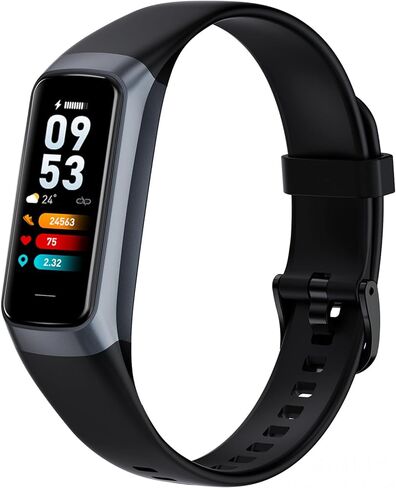 Fitness Tracker Smart Watch for Men Women, Heart Rate Blood Oxygen Sleep Monitor, 20+ Sports Modes, Step Activity Tracker,for Android iOS Phones in Saudi Arabia