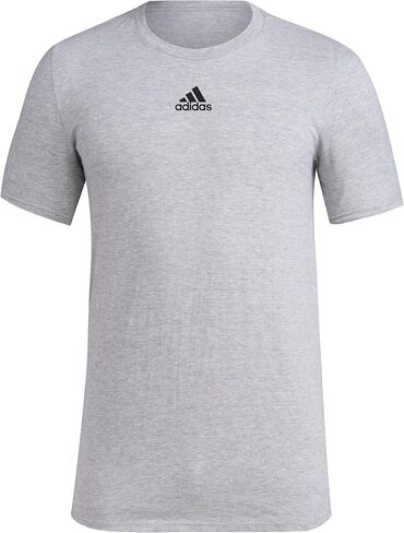 تي شيرت رجالي من Adidas Playmaker بأكمام قصيرة مقاس XL رمادي متوسط ​​منقط in Saudi Arabia