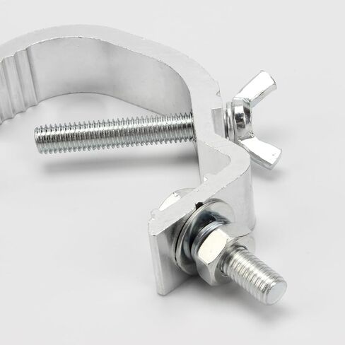 12 حزمة تروس C المشبك 1.18-2 بوصة، 55 رطل أضواء المسرح المشابك تروس المشابك هوك يصلح لأنبوب OD 30-50 مم، الثقيلة المرحلة الإضاءة C المشبك ل DJ الإضاءة الاسمية أضواء بقعة أضواء in Kuwait