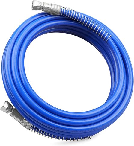 240793 خرطوم بخاخ طلاء بدون هواء مناسب لـ Graco BlueMax II أنبوب ألياف مرنة بدون هواء بخاخ طلاء عالمي عالي الضغط 1/4 بوصة 25 قدم in Kuwait