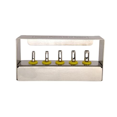 طقم مناديل طب الأسنان – 5 قطع – مقاسات 3.5 مم إلى 5.5 مم – ستانلس ستيل in Kuwait