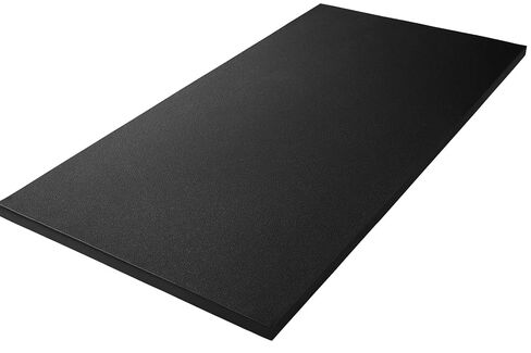 ورقة Bbox سوداء من البولي إيثيلين عالي الكثافة بسمك 3/4 بوصة - كتلة من البولي إيثيلين عالي الكثافة للتصنيع أو القطع أو المشاريع الهندسية - مزخرفة (1، 24 بوصة × 48 بوصة × ¾ بوصة) in Kuwait