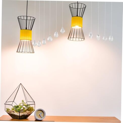 SEWACC 12Pcs Crystal Lamp Accessories for Chandelier Decoration High Transparency Crystal Chandelier Parts for DIY Lighting and Ambiance Enhancement in Saudi Arabia