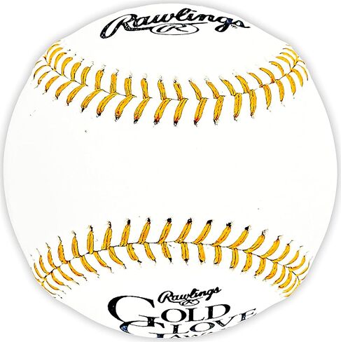 Dave Concepcion Autographed Official Gold Glove Logo M.L.B Baseball Reds "5X Golden Glove" Beckett BAS Witness Stock #215694 in Saudi Arabia