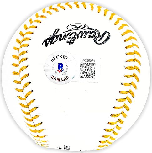 Dave Concepcion Autographed Official Gold Glove Logo M.L.B Baseball Reds "5X Golden Glove" Beckett BAS Witness Stock #215694 in Saudi Arabia