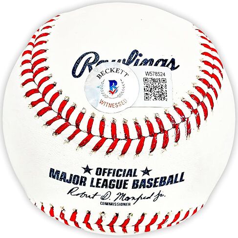 Frank Thomas Autographed Official M.L.B Baseball White Sox Beckett BAS Witness Stock #215875 in Saudi Arabia