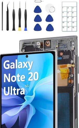 لاستبدال شاشة الهاتف المحمول، شريط مزدوج الجوانب، لجميع شاشات LCD للهواتف المحمولة، شريط مطاطي سهل السحب، لهاتف Samsung Galaxy S22 S23 S24 Ultra Display OLED (بدون مقبض 171*8*0.3 مم، 10 قطع) in Kuwait