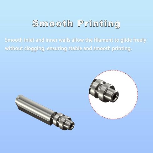 2 Pcs 0.4MM Nozzles for Kobra X Assembled Extruder Hotend, 3D Printer Hardened Steel Nozzle for Anycubic Kobra X in Saudi Arabia