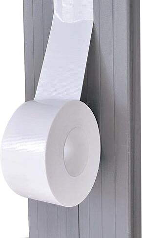 شريط ختم الطقس للنافذة البيضاء من WENSSKKU مقاس 2 بوصة × 65 قدمًا، شريط ختم مكيف الهواء للنافذة، خالي من البقايا لمنع تيارات الهواء البارد والغبار والضباب الدخاني in Kuwait