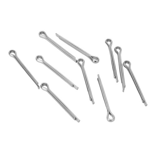 10pcs Bike Split Cotter Lock Pins Bicycle Disc Brake Pads Lock Pins Stainless Steel Rustproof with Compact Shape for Disc Brake Performance in Saudi Arabia