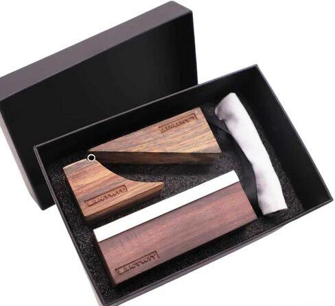 Wooden Fingerboard Ramp Set – Complete Mini Skate Park Props with Triangle, Flat Bank & Small Half Pipe U, Ideal Ramp Kit for Finger Skateboard Fans, Teens & Collectors in Saudi Arabia