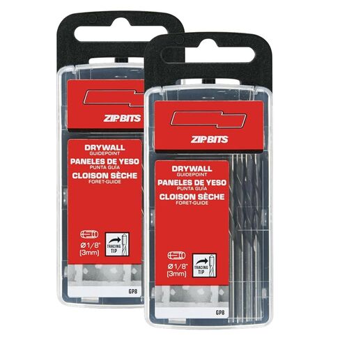 GP8 Cutting Drywall Tools,1/8 Inch Drywall Guidepoint Cutting Bits for RotoZip Spiral Saw (16 Pack), Drywall Router Bits for Roto Tool in Saudi Arabia