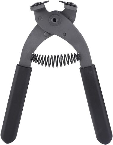 كماشة جلدية صامتة، أداة ثقب جلدية محمولة 6.7 بوصة مع رأس 0.15 بوصة، كماشة يدوية للخياطة اليدوية من الجلد لأحزمة وأشرطة السروج والأحذية (4 مم - 4 أسنان) in Kuwait