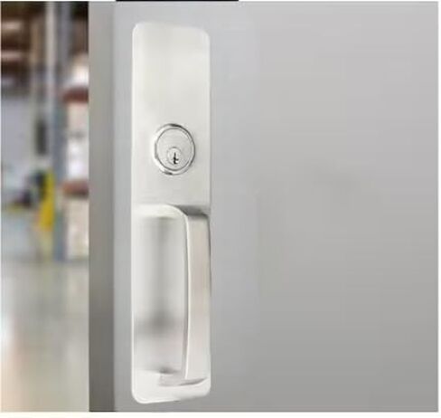 Commercial Stainless Steel Pull Plate with Cylinder Hole in Saudi Arabia