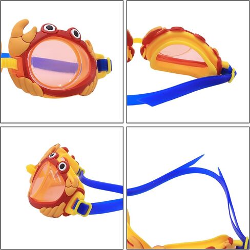 Cartoon Swimming Goggles for Kids Diving Googles for Age 3-12 Pool Goggle Ati-Fog Swimming Glasses for Boys Girls in Saudi Arabia