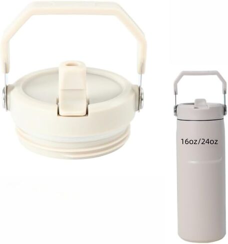 1PC Tumbler Lid Replacement Fit for Stanley IceFlow Flip Straw 2.0 Water Bottle 16OZ/24OZ(Not Fit for Stanley IceFlow Flip 20oz 30oz Water Bottle) in Saudi Arabia