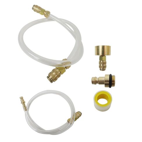 Professional Bleed Kit and Fill Kit with Leak Free Brass Helm Fitting Rust Proof Quick Connect Fit for Seastar Hydraulic Steering Systems & Hydraulic Steering Fluid in Saudi Arabia
