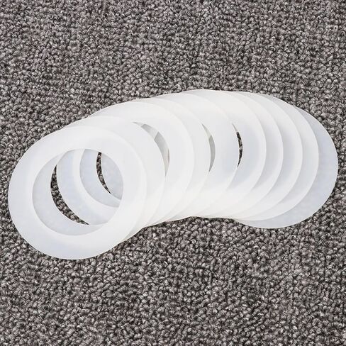 10Pcs Silicone Replacement Gasket Rings, 7.1 cm Airtight Seals for Mason Jar Lids, Canning Fittings in Saudi Arabia