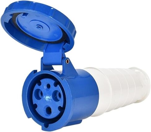 Three-Phase Industrial Waterproof Plug Connector 63A/125A 3-core 4P5-hole Explosion-Proof Aviation Exposed and Concealed Socket(3p63a Ip67 Connector Gp233) in Saudi Arabia
