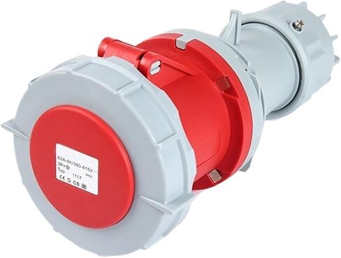 IP67 Industrial Plug and Socket Connector Three-Phase 3-core 4P5 Hole 63A/125A Waterproof Non-Explosion-Proof(5p63a Ip67 Plug Gp 1114) in Saudi Arabia