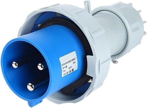 IP67 Industrial Plug and Socket Connector Three-Phase 3-core 4P5 Hole 63A/125A Waterproof Non-Explosion-Proof(5p63a Ip67 Plug Gp 1114) in Saudi Arabia