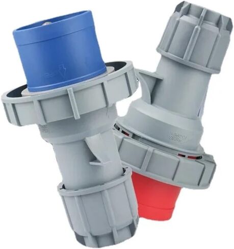5/10PCS Industrial Plug Socket 16A/32A 220V/380V IP44/67 Waterproof 3/4/5PIN Male Female(10 PCS IP44-3P) in Saudi Arabia
