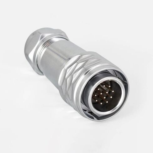 SF20-12 Pin Waterproof Plug+Socket 4-Hole Flange Aviation Circular Quick Push-Pull Industrial Metal in Saudi Arabia