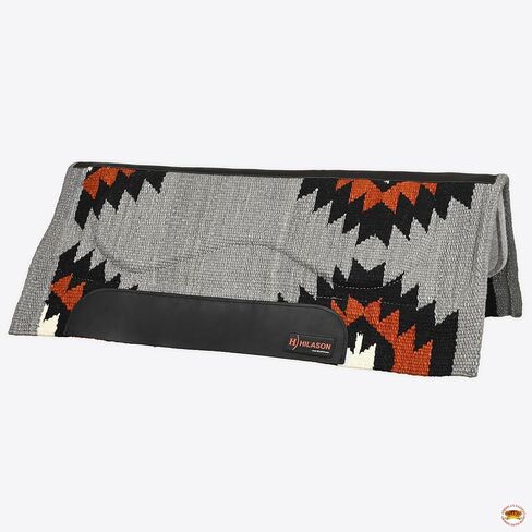 HILASON Western Horse Saddle Blanket Wool Pad 34"x36" in Saudi Arabia