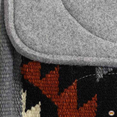 HILASON Western Horse Saddle Blanket Wool Pad 34"x36" in Saudi Arabia