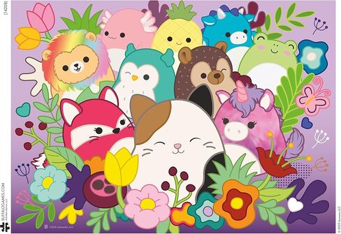 Buffalo Games - Squishmallows - Grow Together - 1000 Piece Jigsaw Puzzle for Adults - Collectible Tin Case - Finished Size is 26.6 x 19 in Saudi Arabia