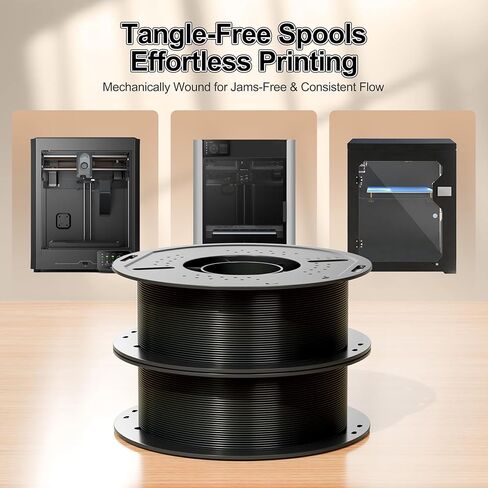 حزمة خيوط PLA 8 ألوان محددة لطابعات ثلاثية الأبعاد 1.75 مم ، 8 عبوات خيوط حزمة ، 269 قدم 250 غرام لكل بكرة ، 2 كجم في المجموع ، أبيض ، أسود ، أحمر ، أخضر ، أصفر ، وردي ، أصفر ، اللون البني ، in Kuwait