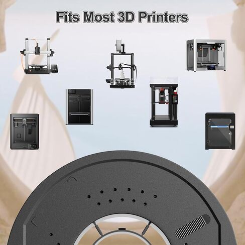 حزمة خيوط PLA 8 ألوان محددة لطابعات ثلاثية الأبعاد 1.75 مم ، 8 عبوات خيوط حزمة ، 269 قدم 250 غرام لكل بكرة ، 2 كجم في المجموع ، أبيض ، أسود ، أحمر ، أخضر ، أصفر ، وردي ، أصفر ، اللون البني ، in Kuwait