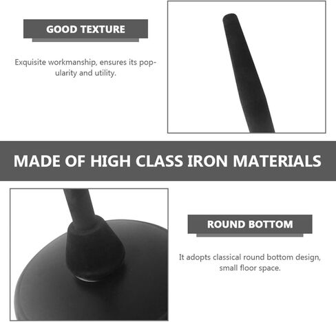 SUPVOX فلوت كلارينيت حامل حامل مزدوج الاستخدام لآلات النفخ مع قاعدة حديدية لعرض الفلوت والكلارينيت، رف موسيقى ثابت مناسب للموسيقيين والعروض in Kuwait