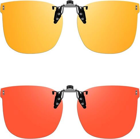 نظارتان لحجب الضوء الأزرق بمشبك للرجال والنساء، تناسب النظارات لاستخدام الكمبيوتر والتليفزيون in Kuwait