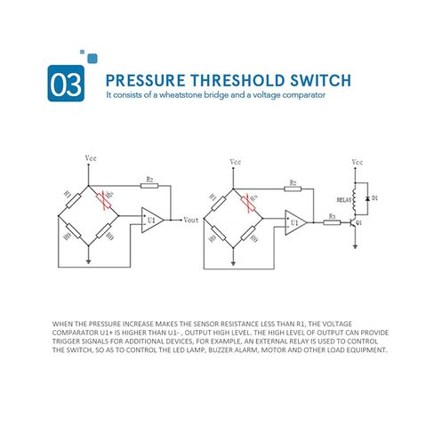 مستشعر القوة RP S40 ST، مقاوم حساس للقوة عالية الحساسية، مستشعر ضغط بغشاء رقيق من 20 جرام إلى 10 كجم للمقعد الذكي الراقي، والمنازل الذكية in Kuwait