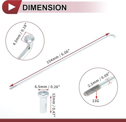 36 مجموعة 13 جرام دراجة المتحدث 154 مللي متر عجلة الدراجة المتحدث المجلفن الصلب الكربوني فضي اللون in Kuwait