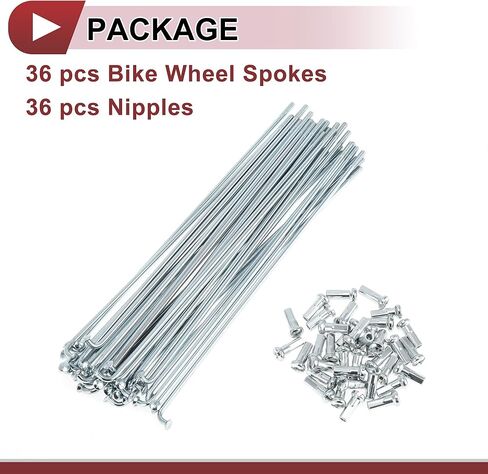 36 مجموعة 13 جرام دراجة المتحدث 154 مللي متر عجلة الدراجة المتحدث المجلفن الصلب الكربوني فضي اللون in Kuwait