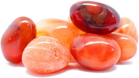 Pachamama Essentials Carnelian Tumbled - Healing Stone - Chakra Stone (1) in Saudi Arabia