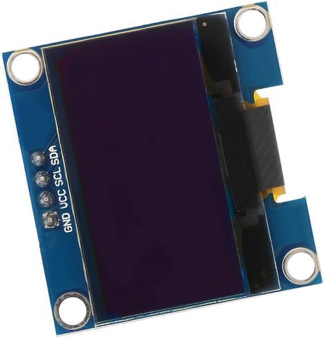 وحدة عرض OLED مقاس 1.3 بوصة، دقة 128 × 64 نص أبيض ذاتي الإضاءة IIC I2C، مع برنامج تشغيل SH1106 IC، للهاتف المحمول بوظيفة جهاز الصحة الذكي MP3 in Saudi Arabia