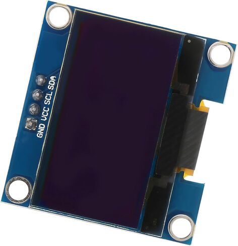 وحدة عرض OLED مقاس 1.3 بوصة، دقة 128 × 64 نص أبيض ذاتي الإضاءة IIC I2C، مع برنامج تشغيل SH1106 IC، للهاتف المحمول بوظيفة جهاز الصحة الذكي MP3 in Saudi Arabia