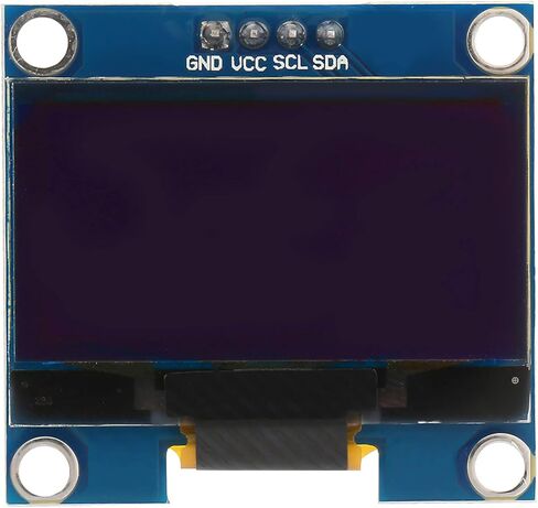 وحدة عرض OLED مقاس 1.3 بوصة، دقة 128 × 64 نص أبيض ذاتي الإضاءة IIC I2C، مع برنامج تشغيل SH1106 IC، للهاتف المحمول بوظيفة جهاز الصحة الذكي MP3 in Saudi Arabia