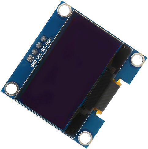 وحدة عرض OLED مقاس 1.3 بوصة، دقة 128 × 64 نص أبيض ذاتي الإضاءة IIC I2C، مع برنامج تشغيل SH1106 IC، للهاتف المحمول بوظيفة جهاز الصحة الذكي MP3 in Saudi Arabia