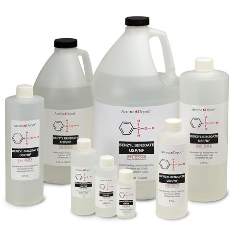 Benzyl Benzoate USP Grade Liquid 9.25 lbs / 128 fl oz. Gallon – High Purity Multipurpose Solvent & Fragrance Fixative for DIY Cosmetic & Crafting Use in Saudi Arabia