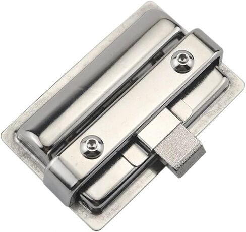 304 الفولاذ المقاوم للصدأ قفل مسطح جزءا لا يتجزأ من مربع خزانة صناعية باب الأدوات 1 قطعة in Kuwait