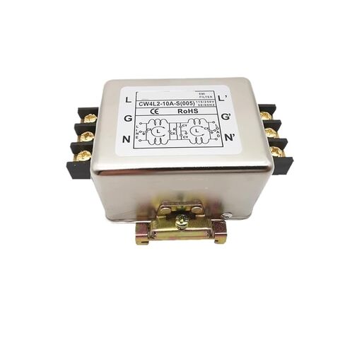 Terminal Block Rail Type Power Filter CW4L2-10A-S (005) 10A 20A CW4L2-10A-R1(CW4L2-10A-S 005) in Saudi Arabia