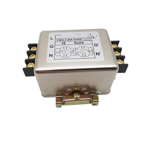 Terminal Block Rail Type Power Filter CW4L2-10A-S (005) 10A 20A CW4L2-10A-R1(CW4L2-10A-S 005) in Saudi Arabia